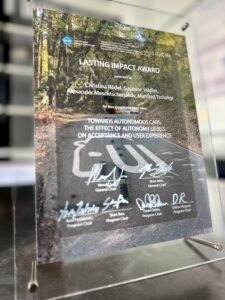 AUI 2024 Lasting Impact Award